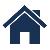 home icon representing a house suitable for various purposes including ten home tips and ten design ideas